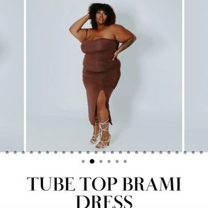 Klassy Network Tube Top with built in bras